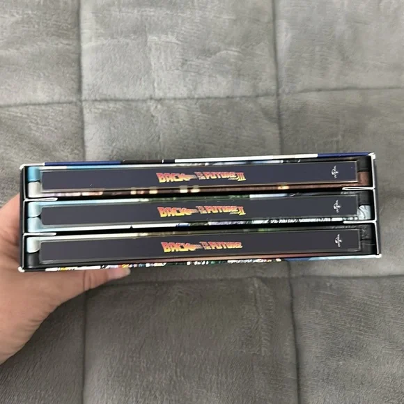 Back to the Future 35th Anniversary Limited Edition Trilogy Steelbook Bluray set